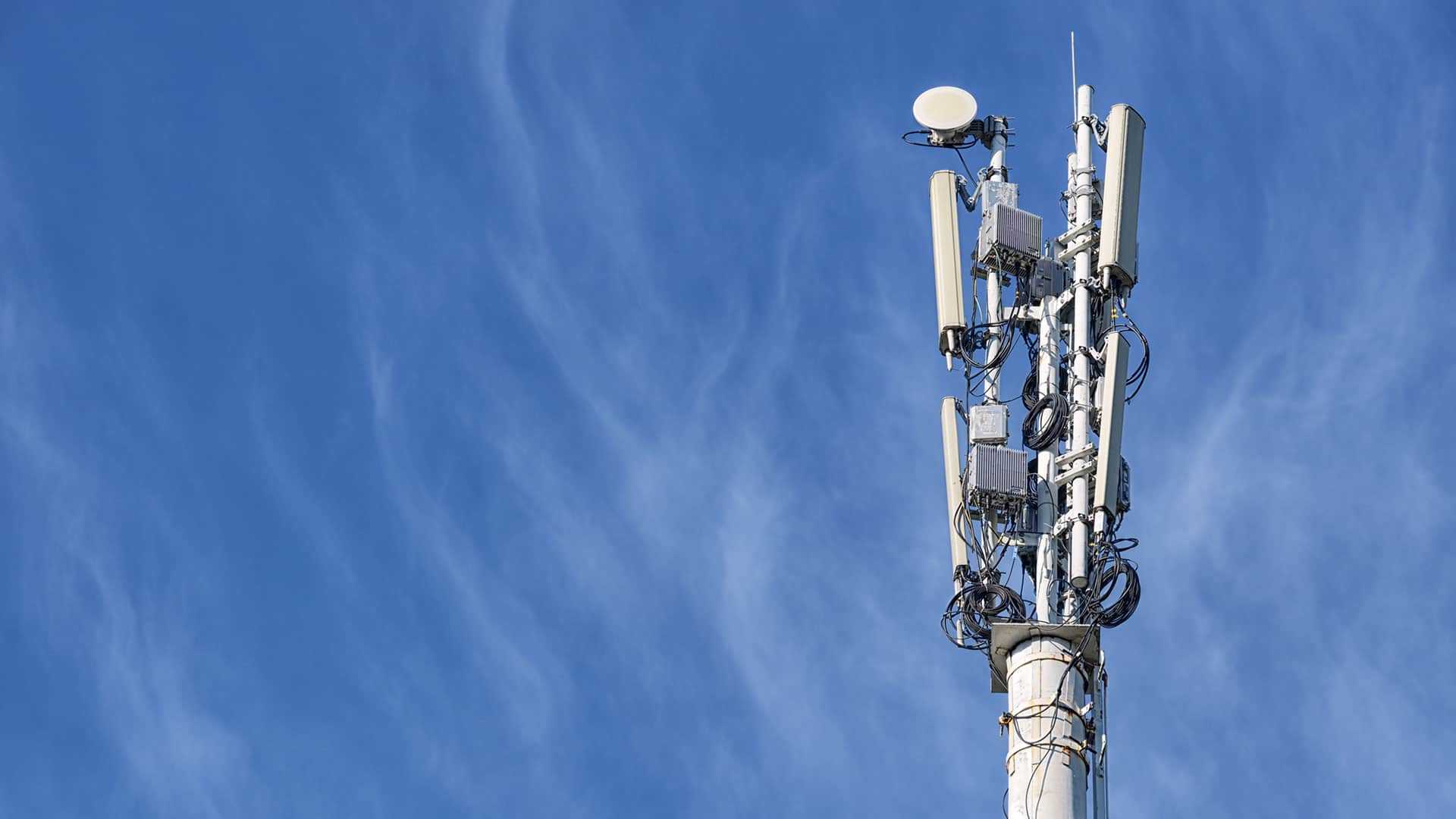 infrastructure-header-2 A cell phone tower.